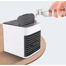 Mini Ar Condicionado Portátil Cooler Umidificador Climatizador Luz Led