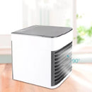 Mini Ar Condicionado Portátil Cooler Umidificador Climatizador Luz Led